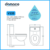 Smart Saver Toilet Bowl & Basin Package