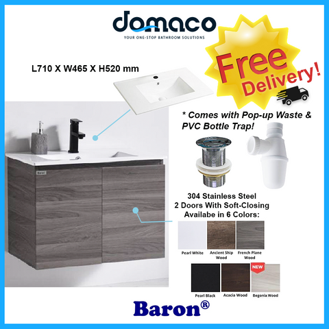 Baron A107 Basin Cabinet domaco.com.sg