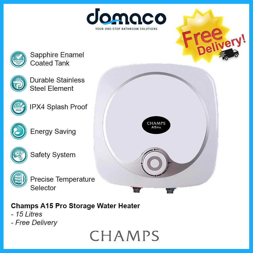 Champs A15 Pro Storage Heater domaco.com.sg