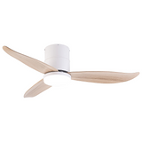 Fanco Rito 3 Hugger Ceiling Fan with 24W 3 Tone LED Light Kit and Remote Control (Optional: Wifi Module) domaco.com.sg