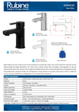 Rubine Unico 5621 Mixer Basin Tap domaco.com.sg