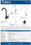 Rubine Unico 5643C Kitchen Sink Tap domaco.com.sg