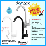Rubine Unico 5643 Kitchen Mixer Sink Tap domaco.com.sg