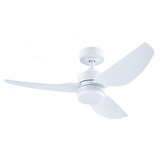 Samaire Downrod 5 Blades DC Ceiling Fan With 25W Dimmable 3 Tone LED Light Kit And Remote domaco.com.sg