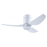 Samaire Hugger 3 Blades DC Ceiling Fan With 20W Dimmable 3 Tone LED Light Kit And Remote domaco.com.sg