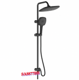 ADL Square Rain Shower With Hand Held Shower Set in Chrome SA-8877 and Matt Black SA-8877BB