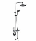 Arino T-5228A-3 Rain Shower Mixer with Hand Held Shower and Bidet Spray Set (Chrome, Matt Black, Gun Metal  & Rose Gold)