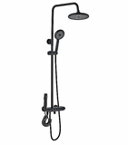 Arino T-5228A-3 Rain Shower Mixer with Hand Held Shower and Bidet Spray Set (Chrome, Matt Black, Gun Metal  & Rose Gold)