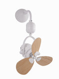 Bestar Duo Hagar 16 Inch Corner DC Wall/Ceiling Fan with Remote domaco.com.sg