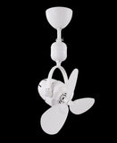 Bestar Duo Hagar 16 Inch Corner DC Wall/Ceiling Fan with Remote