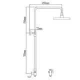 NTL Rain Shower 1019B (22880)<br>*Contact us for best price - Domaco