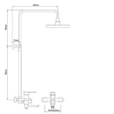 Black/White Series New HDB BTO Kitchen Sink and Bathroom Package - Domaco