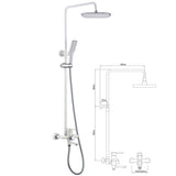 Black/White Series New HDB BTO Kitchen Sink and Bathroom Package - Domaco