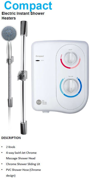 707 Compact Instant Water Heater – Domaco