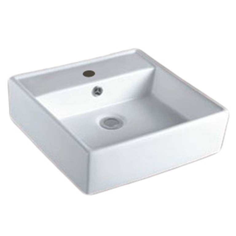 Baron Designer Basin A064 - TOP Mount/ Wall Hung - Domaco