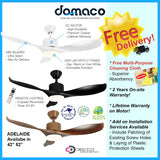 Decco Adelaide DC Ceiling Fan domaco.com.sg