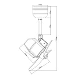 Bestar Dino 16 Inch Ceiling Fan domaco.com.sg