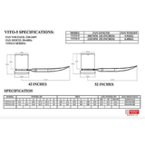 Bestar Estilo Vito 5 DC Ceiling Fan With 24W Dimmable LED Light Kit With Night Light And Smart Wifi Control domaco.com.sg