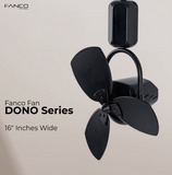 Fanco Dono 16" DC Wall/Ceiling Fan with Remote Domaco.com.sg