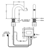 Sensor Basin Tap 303A01(AC) (H:170mm) (23800)<br>*Contact us for best price - Domaco