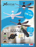 Bestar Vino DC Ceiling Fan With 24W 3 Tone LED Light Kit And Remote domaco.com.sg