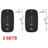 CHAMPS INSTANT WATER HEATER LEGEND WITH RAIN SHOWER Dual Package (46000)<br>*Contact us for best price - Domaco