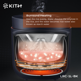 Kith Low-Sugar Rice Cooker LRC-1L-BK domaco.com.sg