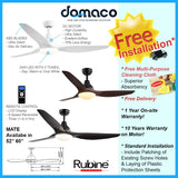 Rubine Mate DC Ceiling Fan domaco.com.sg