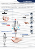 Rubine RWH-3388 Instant Water Heater With DC Water Booster Pump & Rain Shower domaco.com.sg