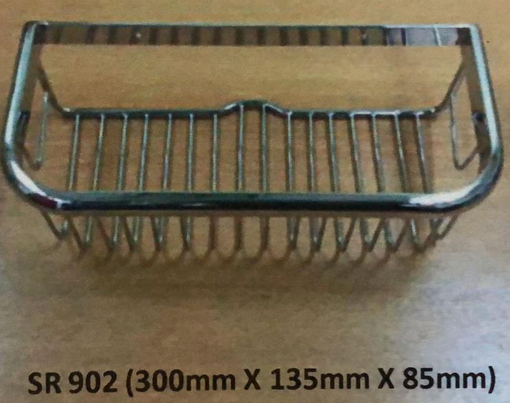 Baron SR902 Stainless Steel Soap Basket - Domaco