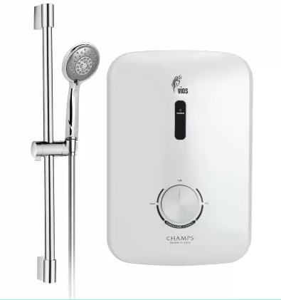 Champs Vios Copper Tank Instant Water Heater (Silver) – Domaco