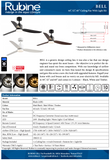 Rubine Bell Ceiling Fan domaco.com.sg