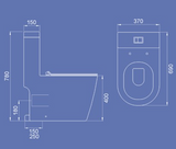 Best Seller 1-Piece Toilet Bowl with Geberit Flushing & Basin Package domaco.com.sg
