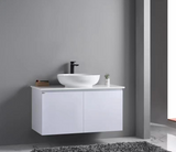 Baron A110-ST Stainless Steel Basin Cabinet With Phoenix Stone Solid Top domaco.com.sg