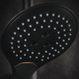 Rubine RSC-PUSHSTOP-R61-BK Rain Shower Set with Hand Shower and Shower Mixer in Matt Black domaco.com.sg