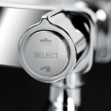 Rubine RSC-PUSHSTOP-R61-CH Rain Shower Set with Hand Shower and Shower Mixer in Chrome domaco.com.sg