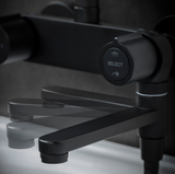 Rubine RSC-PUSHSTOP-R61-CH Rain Shower Set with Hand Shower and Shower Mixer in Chrome domaco.com.sg