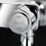 Rubine RSC-PUSHSTOP-S81-CH Rain Shower Set with Hand Shower and Shower Mixer in Chrome domaco.com.sg