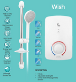 Champs Wish Instant Water Heater domaco.com.sg