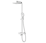 Rubine RSC-THERMO-S41-CH Rain Shower Set with Hand Shower and Shower Mixer in Chrome (39800)<br>*Contact us for best price domaco.com.sg