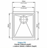 Carysil Enigma #370, #430, #530 Granite Kitchen Sink domaco.com.sg