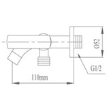 NTL Two Way Tap 3028-C (4880)<br>*Contact us for best price - Domaco