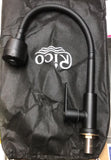 Rico 30405-13-CF (B) Matt Black With Flexible Gooseneck Kitchen Sink Tap domaco.com.sg