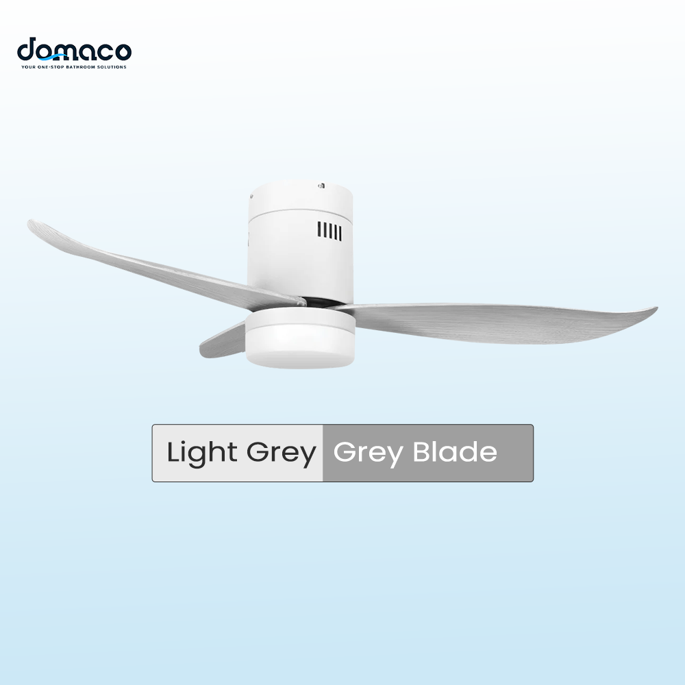 3 blades ceiling fan with DC motors, LED lights & remote