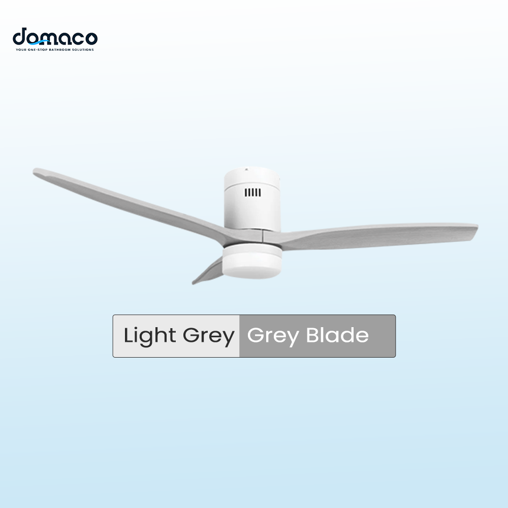 3 blades ceiling fan with DC motors, LED lights & remote