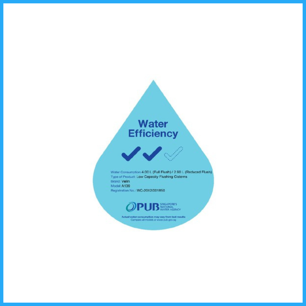 Velin VA139 Washdown Flushing 2-Piece Toilet Bowl with Soft Closing Seat Cover - Domaco