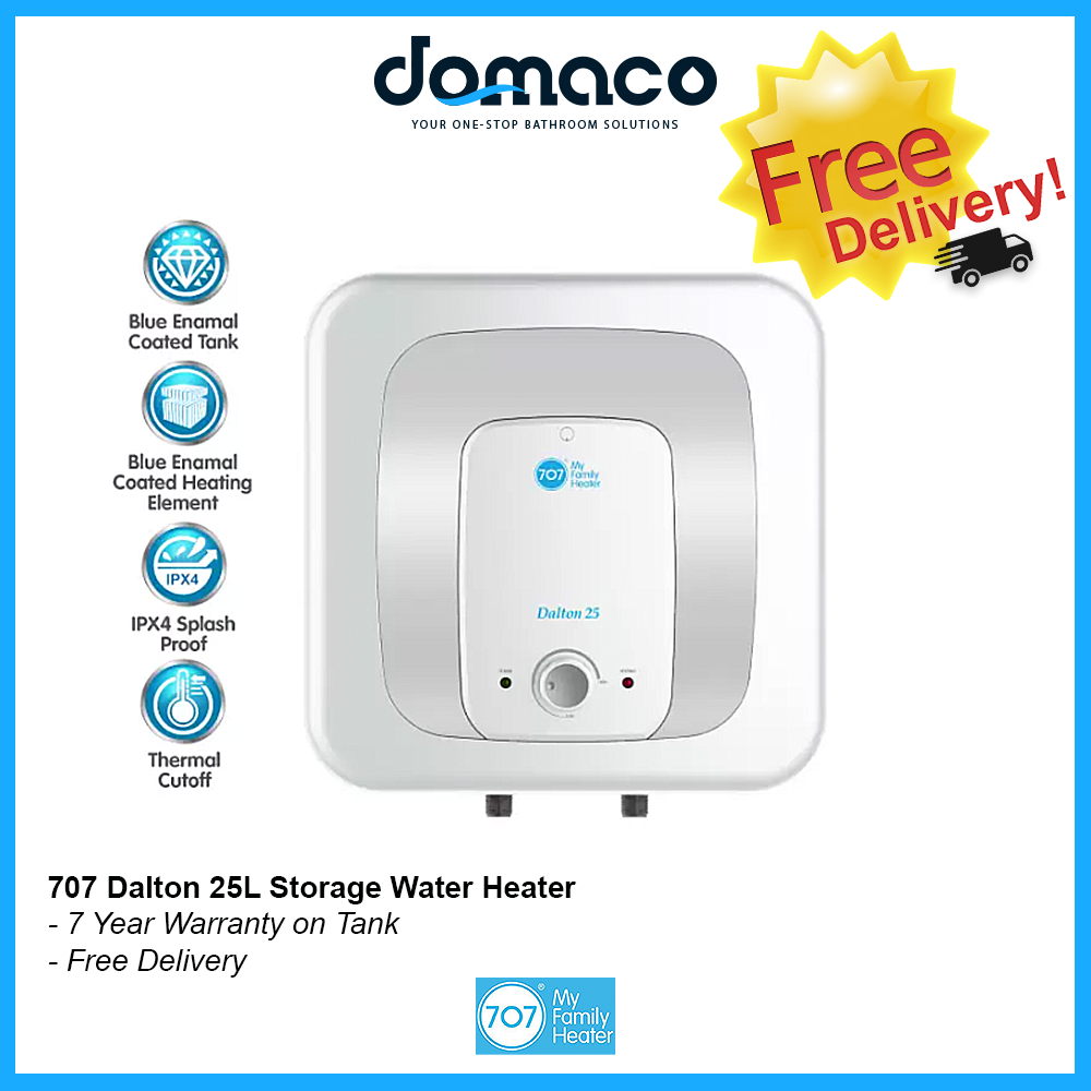 707 STORAGE WATER HEATER DALTON 25 domaco.com.sg