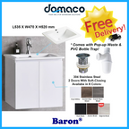 Baron A106B Basin Cabinet Set (304 Stainless Steel) (30800) <br>*Contact us for best price - Domaco