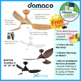 Bestar Raptor DC Ceiling Fan domaco.com.sg