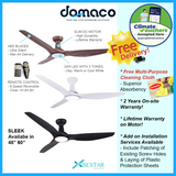 Bestar Sleek DC Ceiling Fan domaco.com.sg